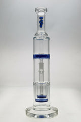 TAG 16" Bent Neck Bong with Double Honeycomb & Splash Guard, 18MM Female Joint
