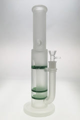 TAG 16" Double Honeycomb Bong with Spinning Splash Guard, 50x7MM, Front View
