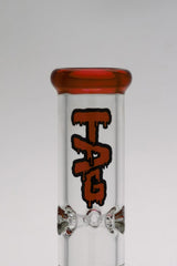 TAG 16" Double Honeycomb Bong with Spinning Splash Guard, 50x7MM Thick Quartz