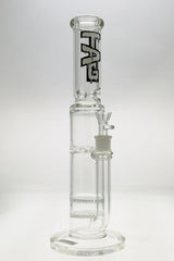 TAG 16" Double Honeycomb Bong with Spinning Splash Guard, 50x7MM, 18MM Female