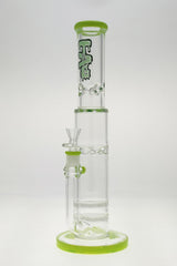 TAG 16" Bong with Double Honeycomb & Spinning Splash Guard, 50x7MM, Front View