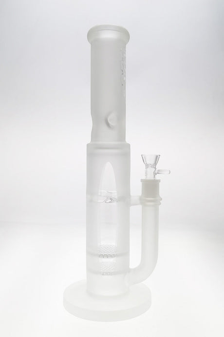 TAG 16" Double Honeycomb Bong with Spinning Splash Guard, 50x7MM, Front View