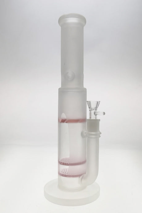 Thick Ass Glass 16" Quartz Bong with Double Honeycomb Perc and Spinning Splash Guard