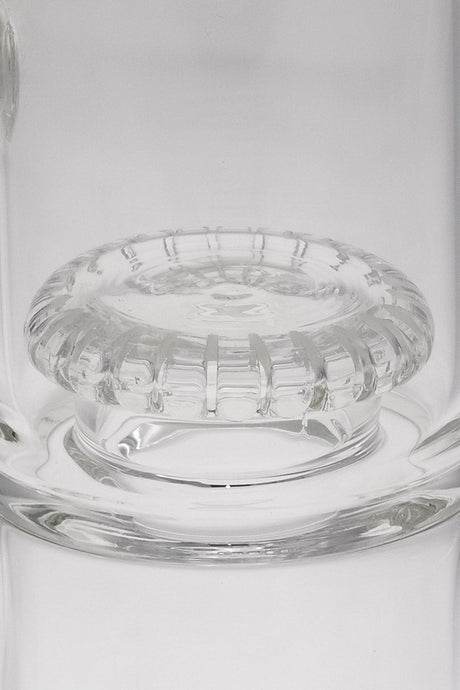 Close-up of TAG 16" Bong with Double UFO & Inverted Showerhead Percolators