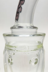 Close-up of TAG 16" Klein Recycler's intricate percolators and 18MM Female joint