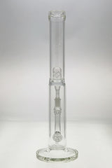 TAG 16" Inline to Helical Bong with Dome Splash Guard, 18MM Female Joint, Front View
