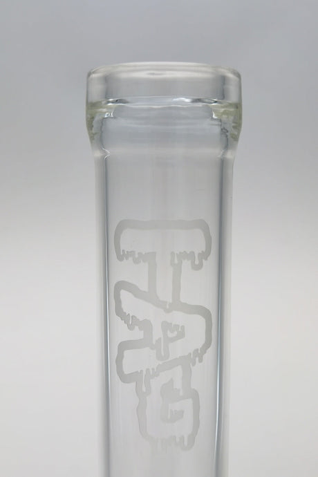 TAG 16" Super Slit Inline Bong with Helical Dome Splash Guard, 18MM Female Joint