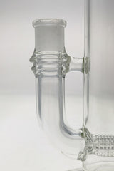 Close-up of TAG 16" Bong with Inline Percolator and Helical Dome Splash Guard, 18MM Female Joint