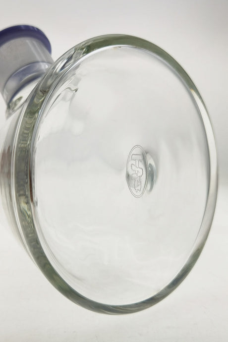 Close-up of TAG 17" 16-Arm Tree Beaker Base with Thick 7mm Glass and 28/18MM Downstem