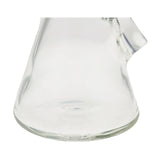 Close-up of TAG 17" Beaker Base showing the thick 7mm glass and sturdy design