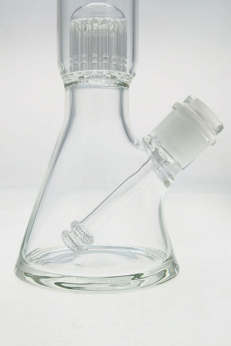 TAG 17" Beaker Bong with 16-Arm Tree Percolator and Thick 7mm Glass - Side View