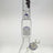 TAG 17" Beaker Bong with 16-Arm Tree Percolator, Purple Lollypop Accents, Front View