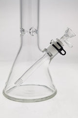 TAG - 18" Beaker Bong 50x5MM with 18/14MM Downstem, Tie Dye Design, Side View