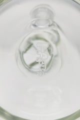 Close-up of TAG 18" Beaker Bong with Rasta logo, showcasing the 18/14MM Downstem