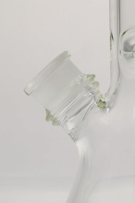 Close-up of TAG 18" Beaker Bong 50x9MM Female Joint with 28/18MM Downstem