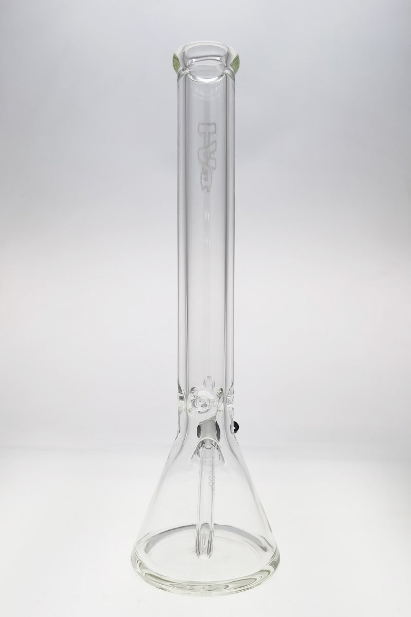 TAG 18" Super Thick Beaker Bong with Rasta Logo, 18/14MM Downstem, Front View