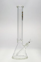 TAG 18" Super Thick Beaker Bong with Rasta Decal, 18/14MM Downstem, Front View