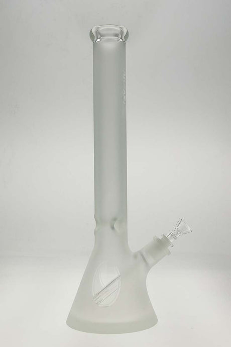 TAG 18" Super Thick Beaker Bong with Rasta Accent, 18/14MM Downstem, Front View