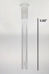 TAG - 5.50" Super Slit Downstem with 54 Holes, Front View on Seamless White Background