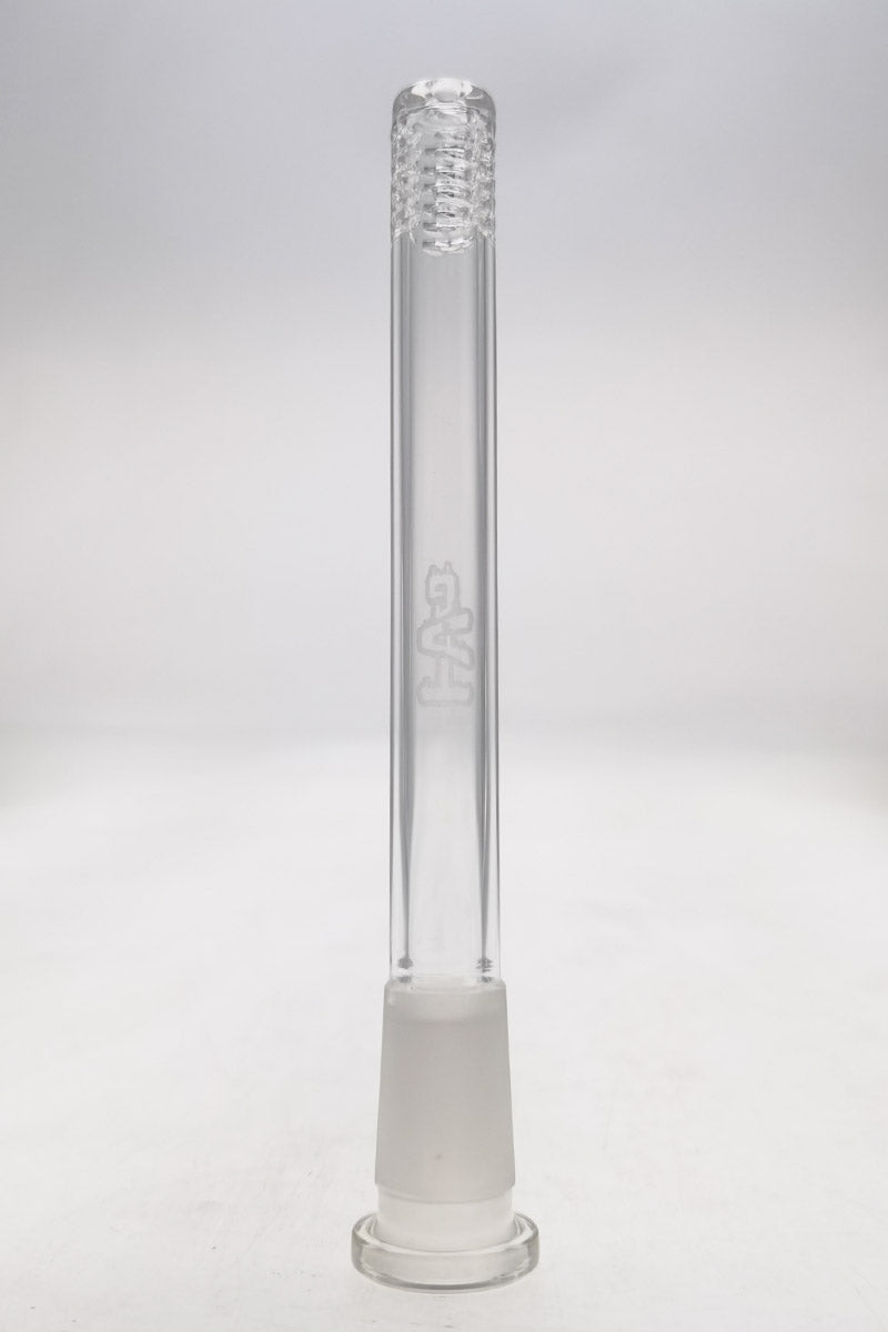 TAG 5.50" Super Slit Downstem with 54 Holes for Bongs, Front View on White Background