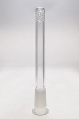 Thick Ass Glass 18/14MM Downstem with 54 Holes, Front View on Seamless White Background