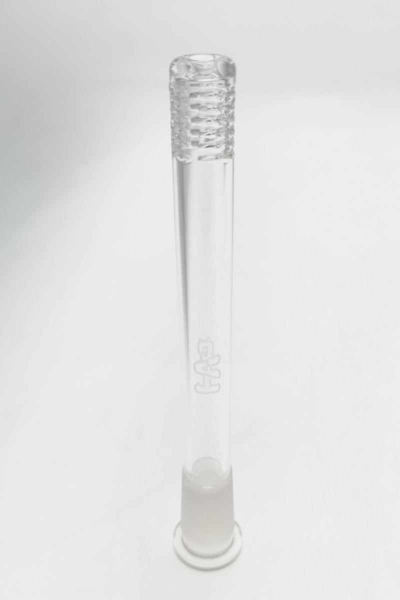 TAG 5.50" Super Slit Downstem with 54 Holes for Enhanced Filtration, Front View on White Background