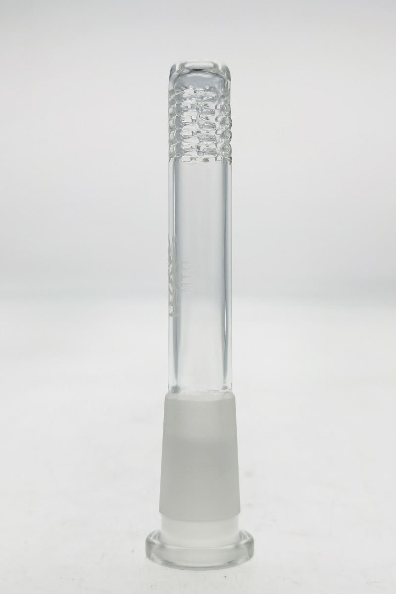 TAG 5.50" Super Slit Downstem with 54 Holes Front View on Seamless White Background