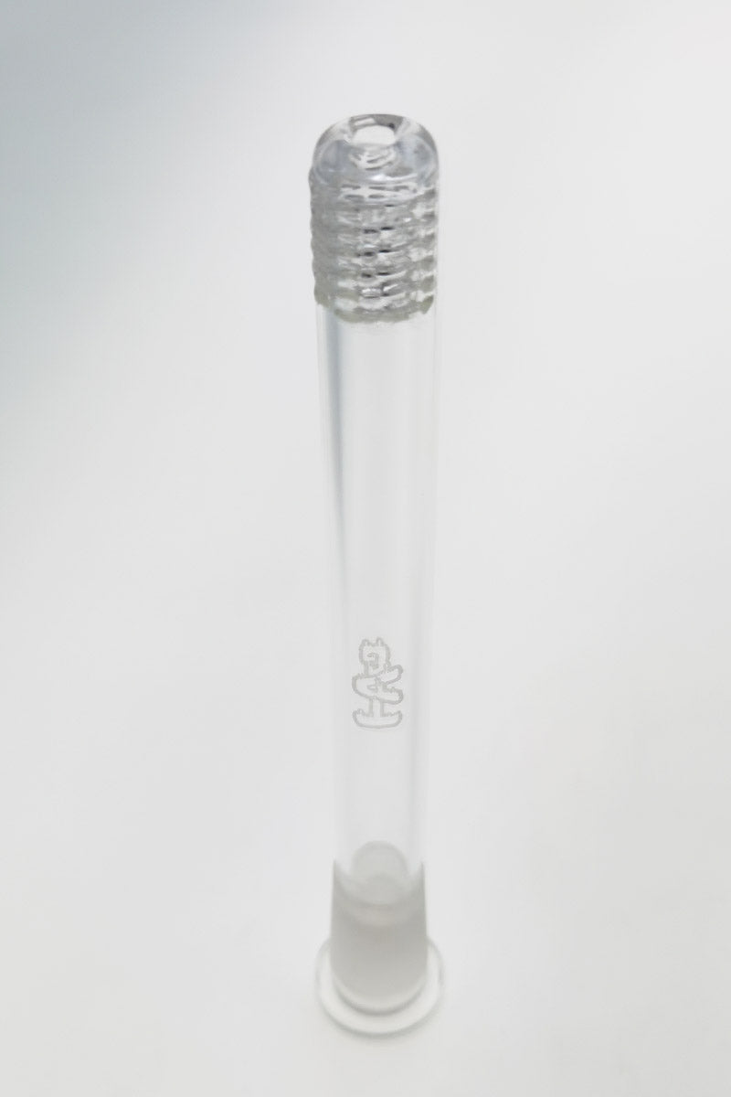 Thick Ass Glass 18/14MM Downstem with 54 Hole Open End Gridded Design for Enhanced Filtration