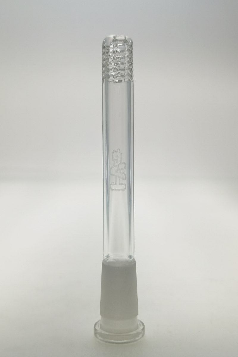 TAG 54 Hole Open End Gridded Super Slit Downstem 5.50" front view on seamless white background