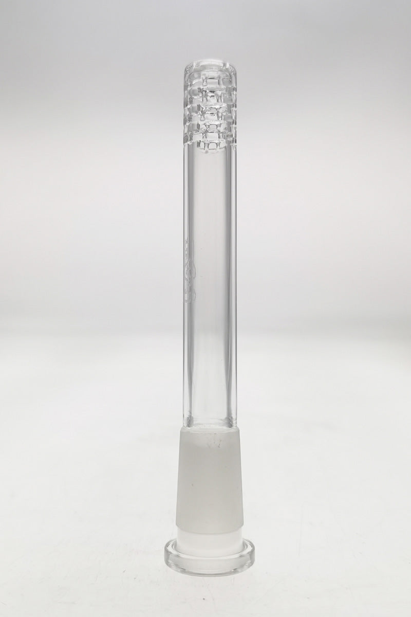 TAG 18/14MM Quartz Downstem with 32 Slit Multiplying Rod for Bongs, Front View