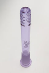 TAG 18/14MM Open End Downstem, 32 Slit Multiplying Rod, Front View on White Background