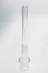 TAG 18/18MM Open End Downstem with 32 Slit Multiplying Rod for Bongs, Front View