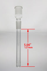 TAG 5-inch 32 Slit Multiplying Rod Downstem, 18/18MM, Front View on White Background