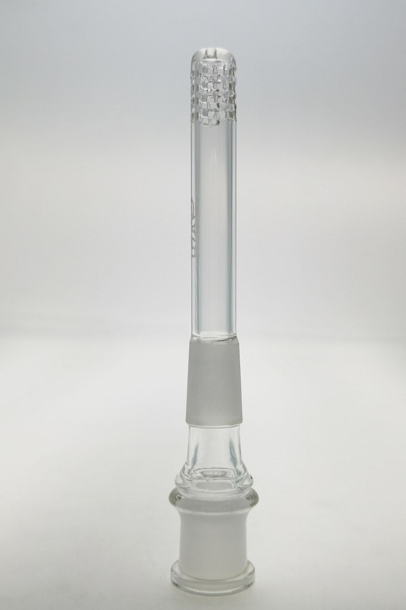 TAG 18/18MM Open End Downstem with 32 Slits for Efficient Diffusion, Front View on White Background