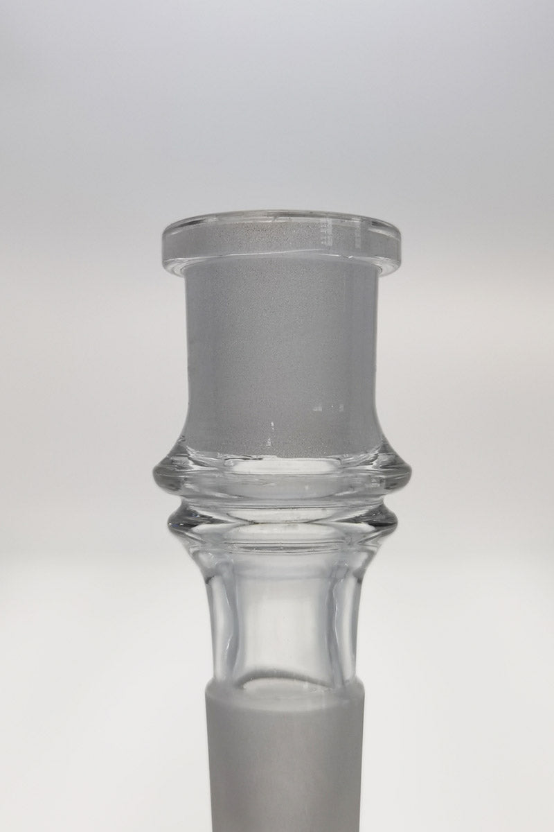 TAG 18/18MM Open End Downstem 32 Slit Multiplying Rod for Bongs, Close-Up View