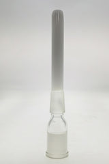 TAG 18MM Super Slit Showerhead Downstem by Thick Ass Glass, front view on white background