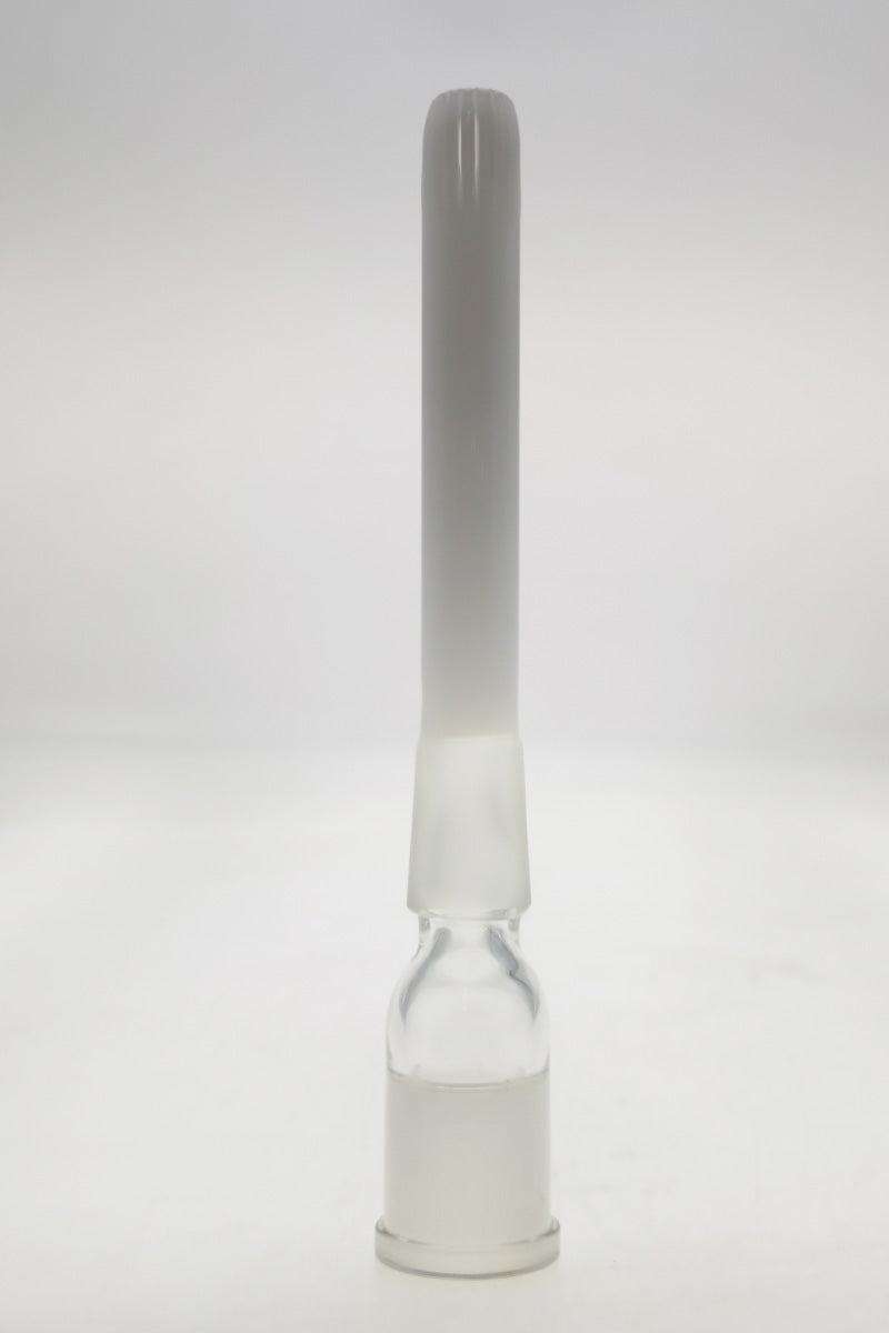 TAG 18/18MM Open End Super Slit Showerhead Downstem by Thick Ass Glass - Front View