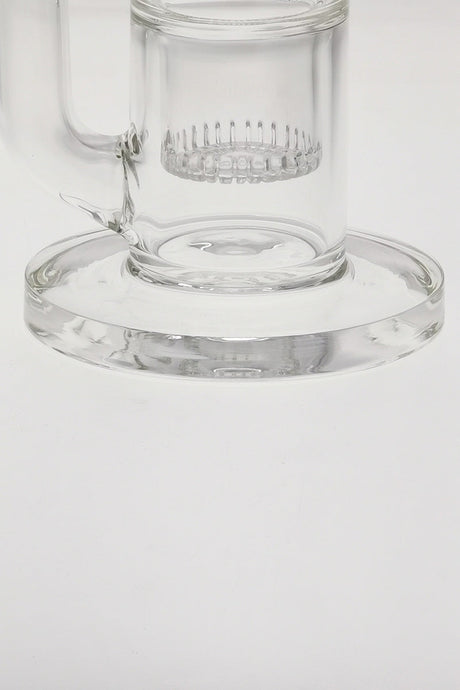TAG 19" Bong with Double Interior Showerhead and Helical Dome Guard, Rasta Color, 7mm Thick