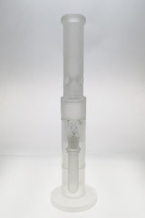 TAG 19" Rasta Double Showerhead Bong with Helical Dome Splash Guard, 50x7MM, Front View
