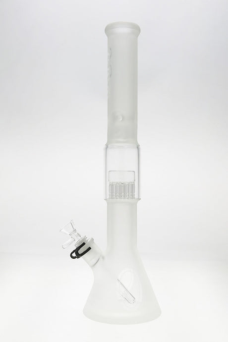 TAG 19" Rasta Beaker Bong with 16-Arm Tree Percolator and 18/14MM Downstem, Front View