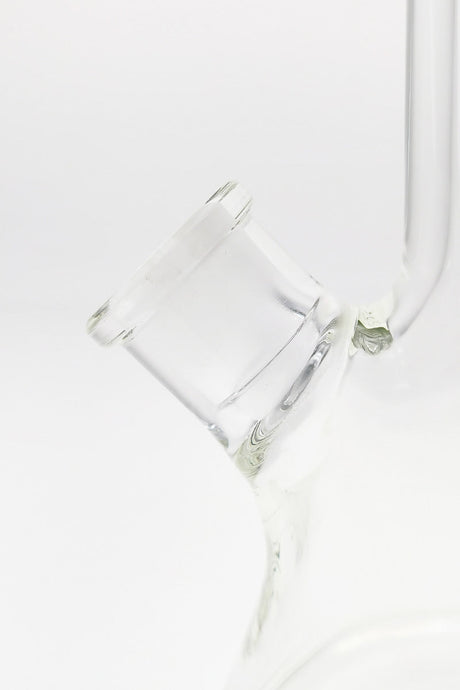 Close-up of TAG 19" Beaker Bong with 16-Arm Tree Percolator and Rasta Accents