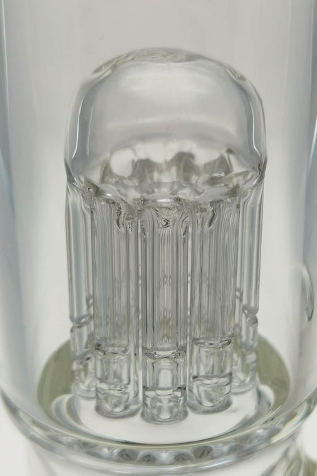 Close-up of TAG 19" Inline to Tree Percolator Bong with 4mm Thick Glass
