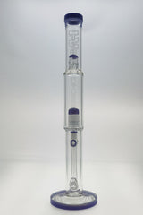 TAG 19" Super Slit Inline to 12 Arm Tree Bong with 18MM Female Joint, Front View