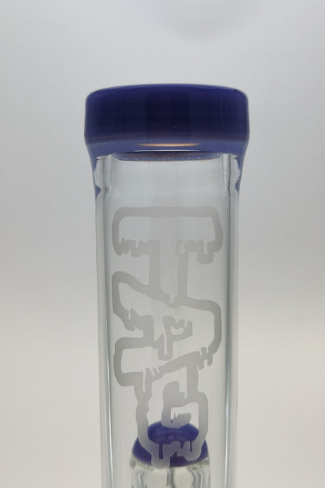 TAG 19" Bong with Inline to Tree Percolator and Thick Glass - Front View