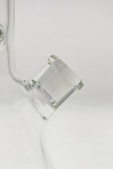 TAG 20" Clear Beaker Bong Close-up of 18/14MM Downstem in Borosilicate Glass