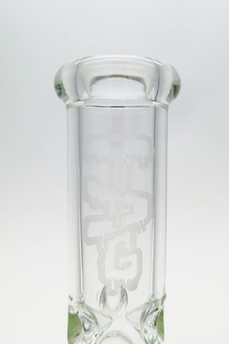 TAG 20" Beaker Bong with Double Super Slit UFO Perc, 50x7MM Close-up