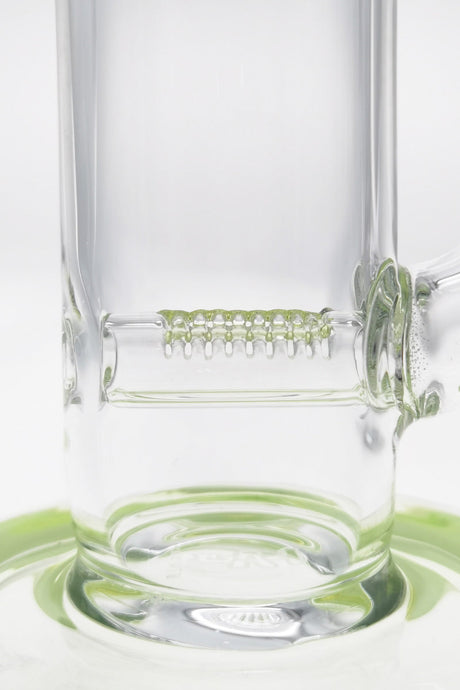 Close-up TAG 20" Bong with Super Slit Inline Percolator and 18MM Female Joint