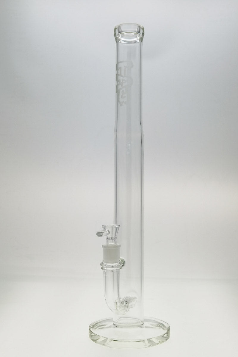 TAG 20" Super Slit Multiplying Inline Bong with 18MM Female Joint, Front View on White Background