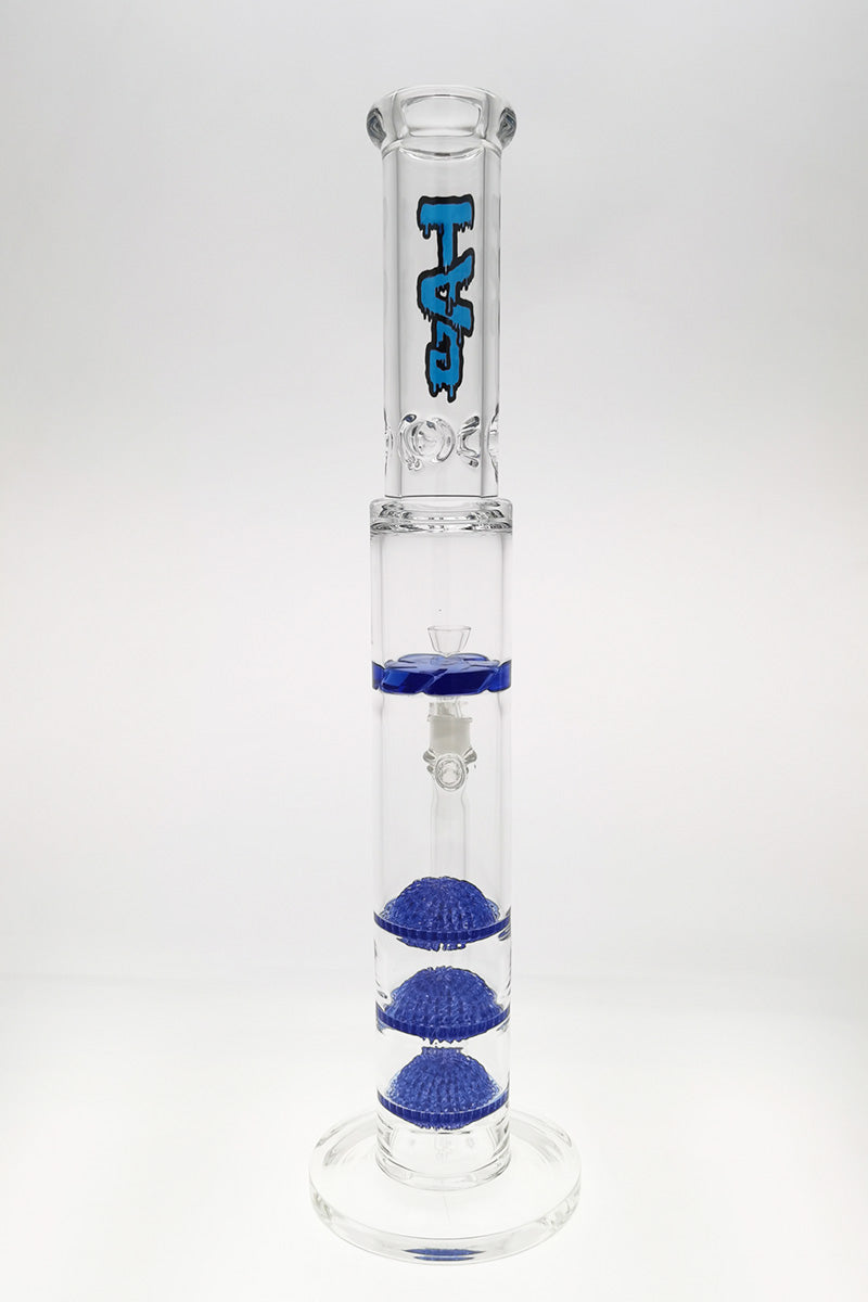 TAG 20" Triple Netted Disc Bong with Spinning Splashguard and 18MM Female Joint