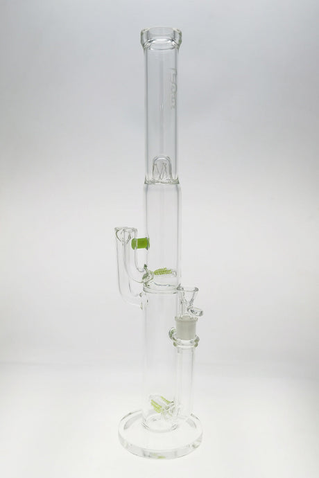 TAG 21" Triple Inline to Double Inline Bong with Slyme Accents, Front View